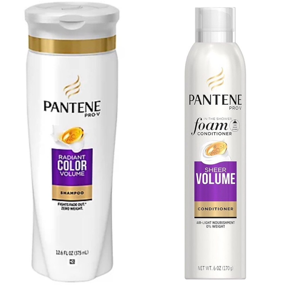 Pantene Pro-V Shampoo and Foam Conditioner Set